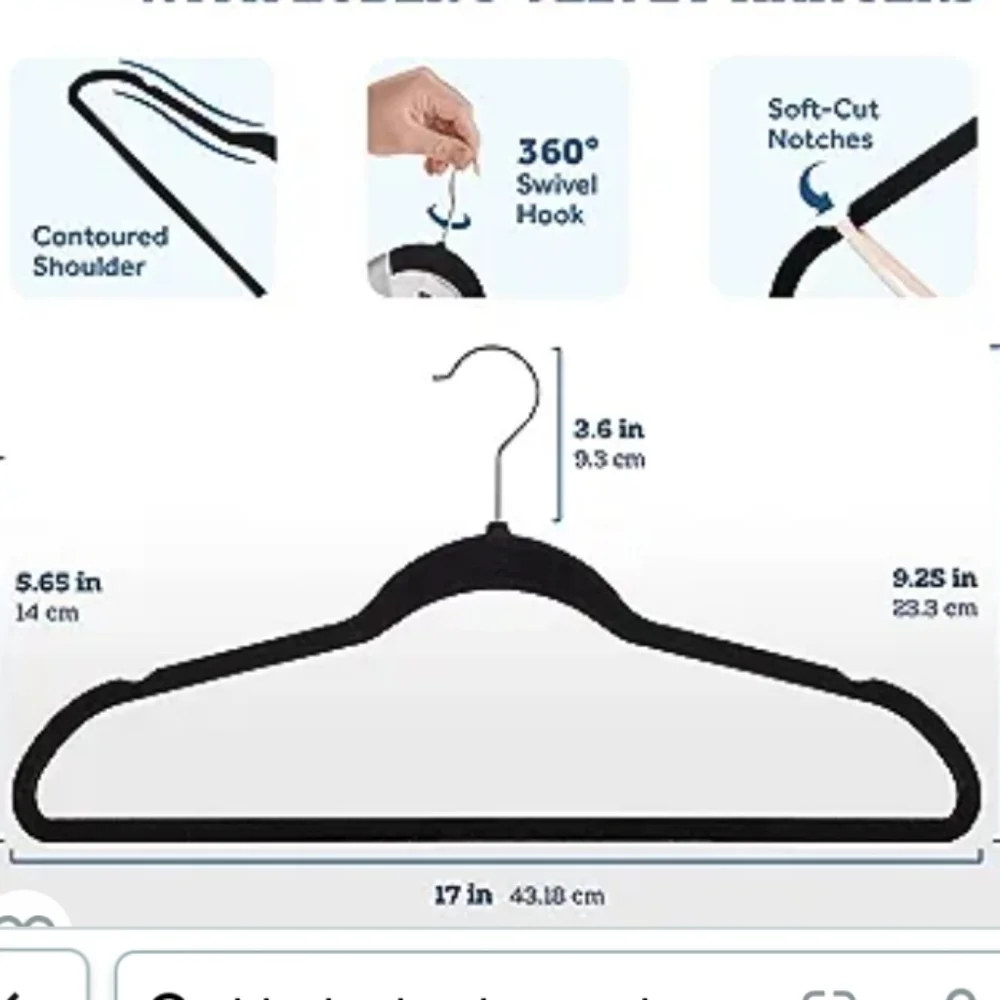 15 Elegant Black Velvet Hanger